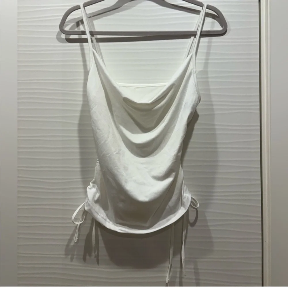 3 Tie-at-sides Camisole Tops - Picture 3 of 4